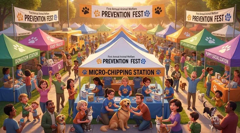 Prevention Fest activity station