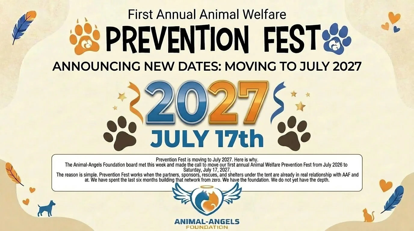 Prevention Fest announcing new dates moving to July 17, 2027